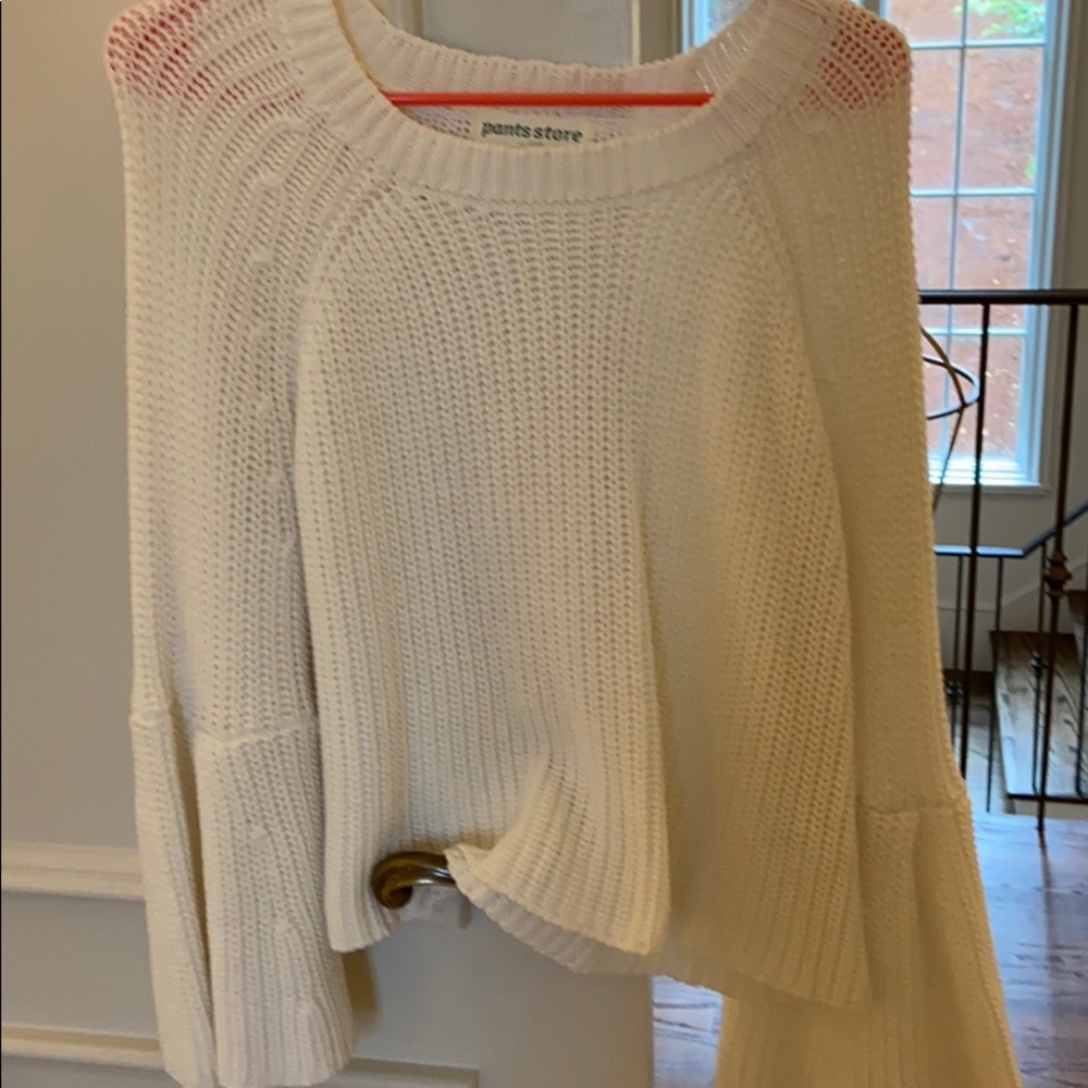 White sweater